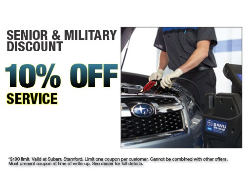 subaru service coupons ct